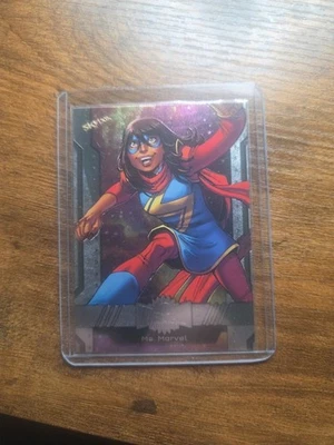 Ms. Marvel #83 [Skybox Base] 2023 Upper Deck Marvel Metal Universe Avengers - Image 1 of 2