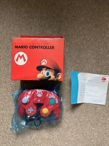 Club Nintendo Limited GameCube GC Controller Mario Red & Blue Unused Japan NEW - Picture 1 of 14