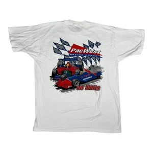 Vintage Indy Car Pac West Racing Group T-Shirt Gr. XL - Bild 1 von 8