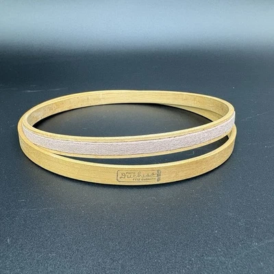 Vtg Duchess 6" Round Wood Embroidery Hoop Felt Cushion Lined Sewing Needlepoint - Image 1 of 4