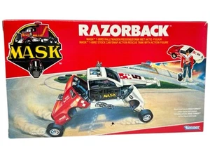 M.A.S.K RAZORBACK - BOX Karton MOC - RAR - Kenner Mask 1988 - INKgrafiX TOYS - Picture 1 of 5