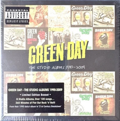 Green Day – The Studio Albums 1990 - 2009 - SEALED NEW 8 x CD BOX SET PUNK Foto 1 de 2