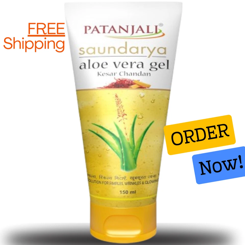 Patanjali - Saundarya Kesar Chandan Aloe Vera Gel - 150ml
