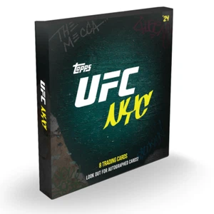2024 TOPPS UFC NYC Trading Card Box JON JONES IN STOCK - Imagen 1 de 11