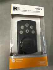 ^ RELIABILT Bragg Antique Bronze Single Cylinder Electronic Deadbolt W/ Keypad