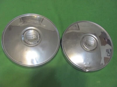 2 Vintage Fiat Hub Caps 9.5" 13" Hubcaps. - Image 1 of 4