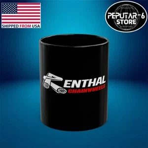 RENTHAL CHAINWHEELS 11oz 15oz Coffee Tea Black Mug - Picture 1 of 1
