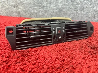 BMW 2004-2010 E60 E61 tablero central delantero ventilación aire calefacción rejilla de refrigeración OEM 118K Foto 1 de 4