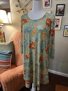 NWOT Women's Mountain Mamas Essential Stretchy Dress Tunic Sage Floral Size S/M - Picture 1 of 10