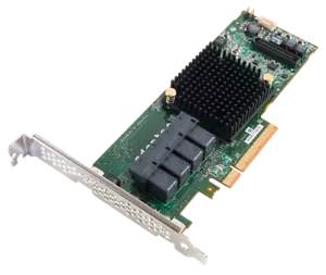 Adaptec 71605 1GB 16-Port 6Gbps SATA / SAS PCIe x8 3.0 RAID Controller Card - Picture 1 of 1