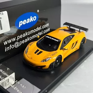1/43 Peako #4304OR McLaren MP4-12C GT3 colore arancione semplice - Foto 1 di 2