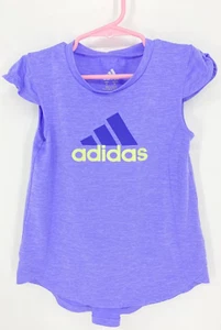 Adidas Girls Kids Sz 5 Climalite Active wear Gym Workout Hiking Shirt, 2376 - Picture 1 of 10