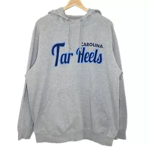 Vintage Champs UNC North Carolina Tar Heels Script Hoodie Sweatshirt Mens Large - Picture 1 of 8