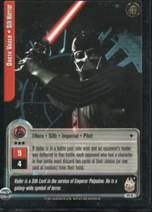 Jedi Knights CCG - Darth Vader Sith Warrior R #41 - Picture 1 of 1