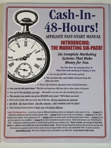 Cash-In-48-Hours! by T. J. Rohleder (2023, Trade Paperback) - Imagen 1 de 2