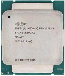 Intel Xeon E5-2670 V3 (SR1XS) - 12-Core 2.30GHz LGA2011-3 30MB 120W CPU - Afbeelding 1 van 1