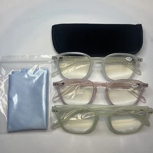 Reading Glasses Frames / Every Day Glasses Fast Shipping 3 Pack With More - Picture 1 of 5