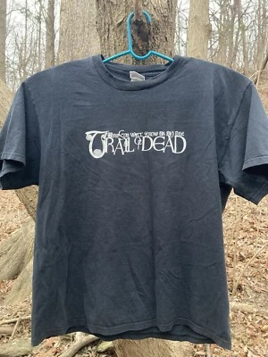 Vintage 2000’s And You Will Know Us By The Trail Of Dead Band T-Shirt XL Black - Image 1 of 4