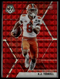 2020 Panini Mosaic #248 A.J. Terrell Prizm Reactive Orange - Picture 1 of 2