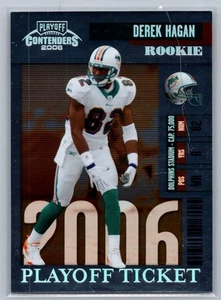Derek Hagan 2006 Playoff Contenders Rookie Playoff Ticket /25 #180 - Picture 1 of 2