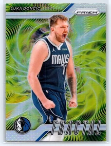 Luka Doncic 2024-25 Panini Prizm Fractal Silver Prizm #4 - Imagen 1 de 2