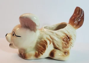 De colección. Plantador Kitsch perro cachorro años 50 Japón - Imagen 1 de 5