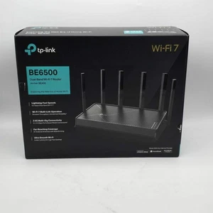 TP-LInk Archer BE400 Dual-Band Router BE6500 - Picture 1 of 6