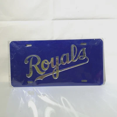 Kansas City Royals MLB Baseball Metal License Plate Frame by Wincraft New - Image 1 of 4