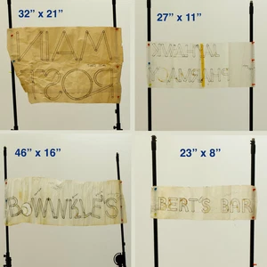 Neon Sign Sketches: Store & Brand Names (Collection of 20 Pieces) - Picture 1 of 7