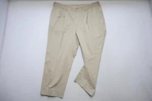 Bills Khakis M2 Pants Made In USA Chinos Flat Front Tan Mens Sz 42 x 27.5 - Picture 1 of 7