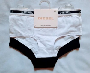 Diesel 2 Pack Girls Boy Shorts Size M (8-10) - Picture 1 of 4