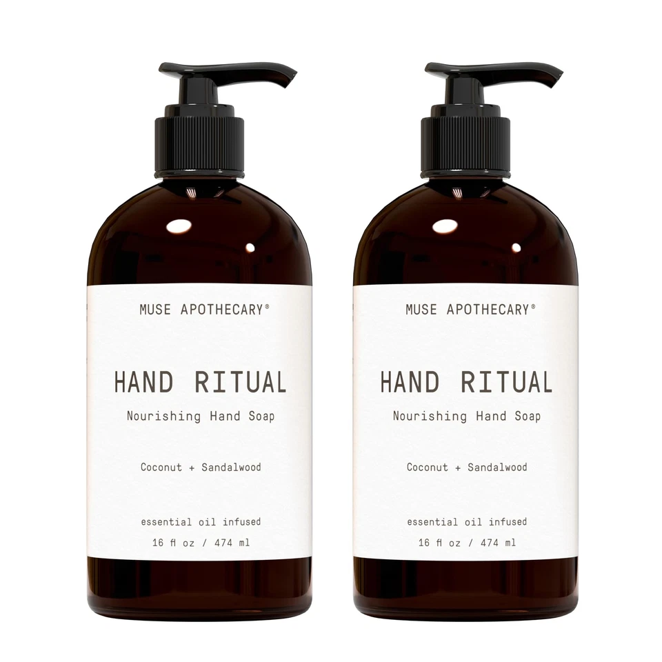 Muse Bath Apothecary Hand Ritual-Aromatic and Nourishing Hand Soap 16 oz