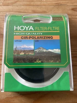 HOYA CIR-POLARIZING 52mm pitch : 0.75 Camera Filter - NEW - Tokina - Image 1 of 4