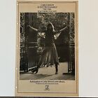  Carly Simon ANTICIPATION 11 x 17 Poster Type Advert