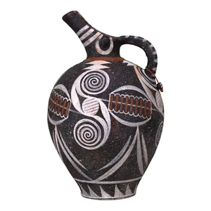Kamares Ware Krug aus dem Palast von Phaistos 2000 v. Chr. Vase minoischen - Bild 1 von 5