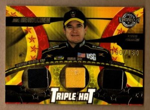2004 WHEELS AMERICAN THUNDER TRIPLE HAT #TH15 JOE NEMECHEK #100/160