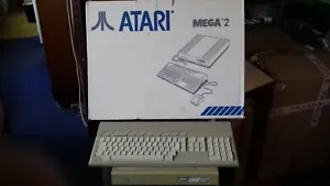 RARE VINTAGE ATARI MEGA ST2 COMPUTER SYSTEM (VGC BOXED) - Picture 1 of 12