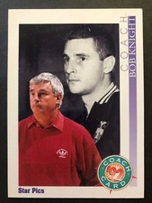 1992 Star Pics NBA Basketball Bob Knight
