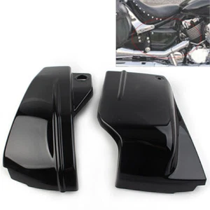 ABS Battery Side Cover For Yamaha V Star 650 DragStar 650 XVS650 XVS650A Black - Picture 1 of 10