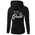 Couple Matching His King And Her Queen Hoodies Set Pullovers For Lovers Coupless