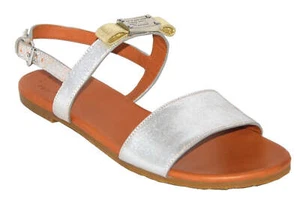 Marc Jacobs Womens 645039 Silver Marc Jacobs Sandal - Picture 1 of 4