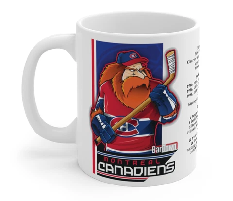 Montreal Canadiens ART Mug Coffee Tea Gift Fun Team Hockey Souvenir Cover