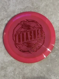 Discraft Z Glo Thrasher Ledgestone Edition Pink/Red Stamp 173-174g - Picture 1 of 1