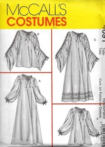 Camisa McCall's 4091 Renaissance Misses Patrón de Costura Miss, Plus XS-XL - Imagen 1 de 2