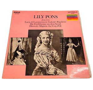 Lily Pons – Arias - Opera Legend, RCA Victrola (1969, Vinyl Record) - Picture 1 of 4