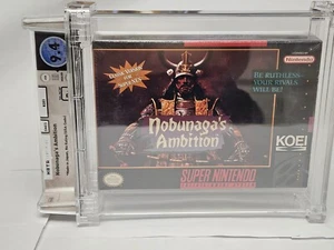 Nobunaga's Ambition Super Nintendo Entertainment System 1994 SNES Sealed Graded  - Picture 1 of 20