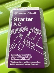 Raspberry Pi Zero W Starter Kit Estuche Fuente de Alimentación MicroSD NOOBS HDMI USB - Imagen 1 de 2