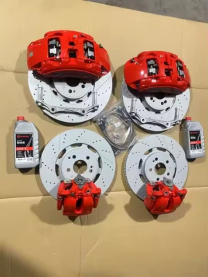 Mercedes-Benz W167 G63 GLE43 Upgrade Calipers Front Six Back Four GLE350 GLE450 - Imagem 1 de 4