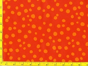 Leuchtend orange Flecken auf dunkelorangem halben Hof CSHCIR04195 - Bild 1 von 1