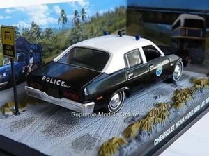 COCHE DE POLICÍA CHEVROLET NOVA JAMES BOND LIVE & LET DIE R. MOORE EMPAQUETADO M239 ~#~ - Imagen 1 de 6